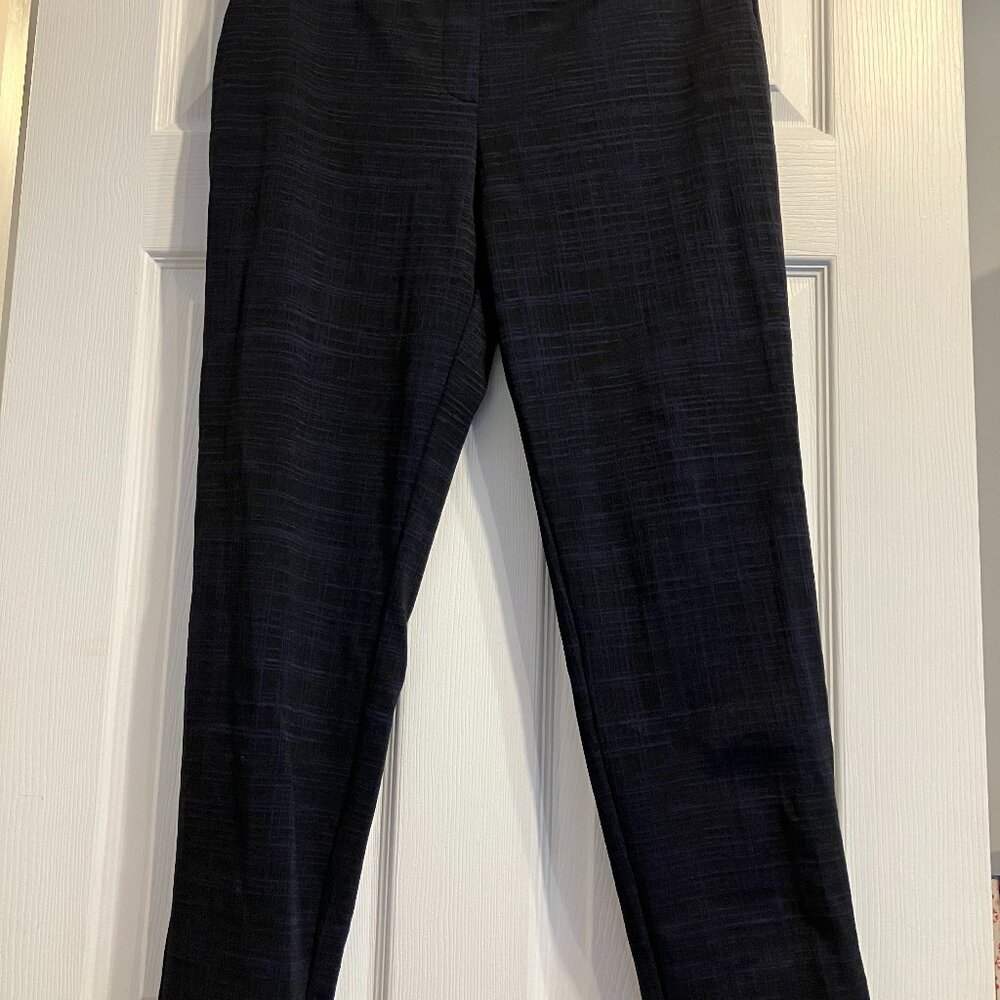 Theory Thaniel K Knit pants navy/black Size 10
